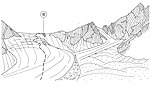 Перевал Шатер с ледника Лекэр