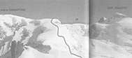Рис. 43. Южное ребро Эльбруса с перемычки Хотютау