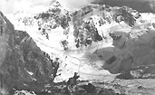 Вид с места ночевок на ледник Байтор
