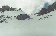 Перевал Кюкюртлю с юга. Близко